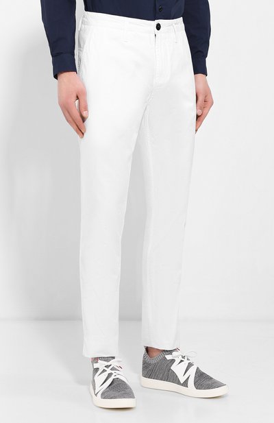 Хлопковые брюки STONE ISLAND, арт. 7015323WA, фото 3