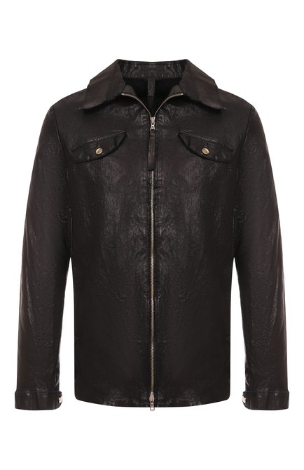 Мужская кожаная куртка NEVER ENOUGH, арт. MJL047