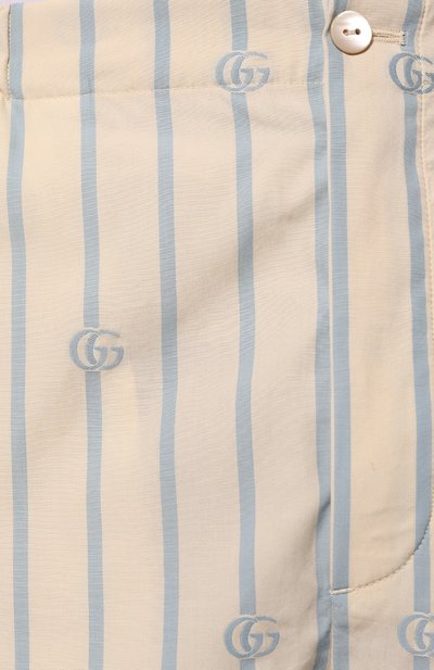 Хлопковые шорты GUCCI, арт. 623255 ZAD7M, фото 5