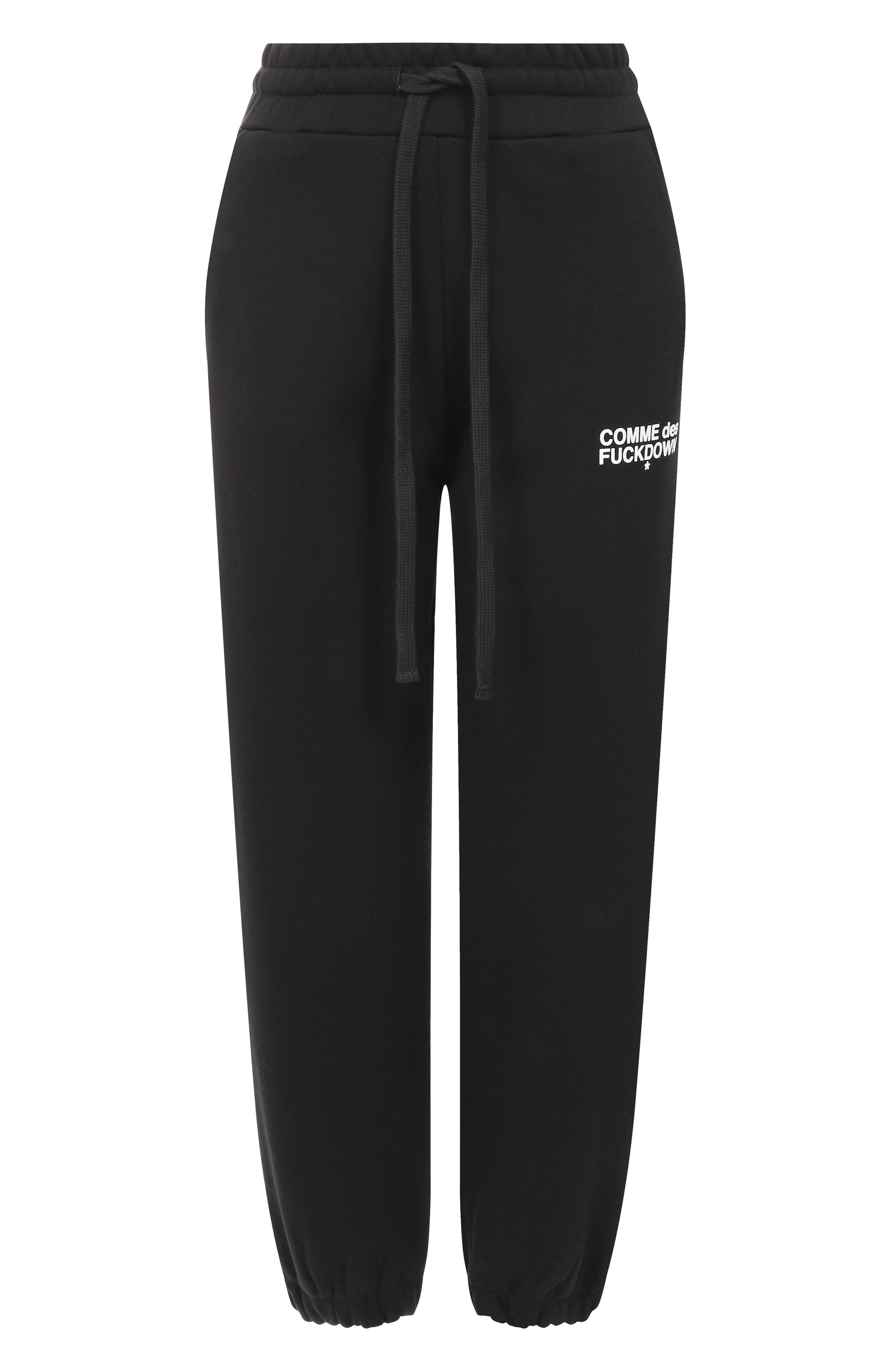 Хлопковые джоггеры COMME DES FUCKDOWN, арт. CFABW01357, фото 1