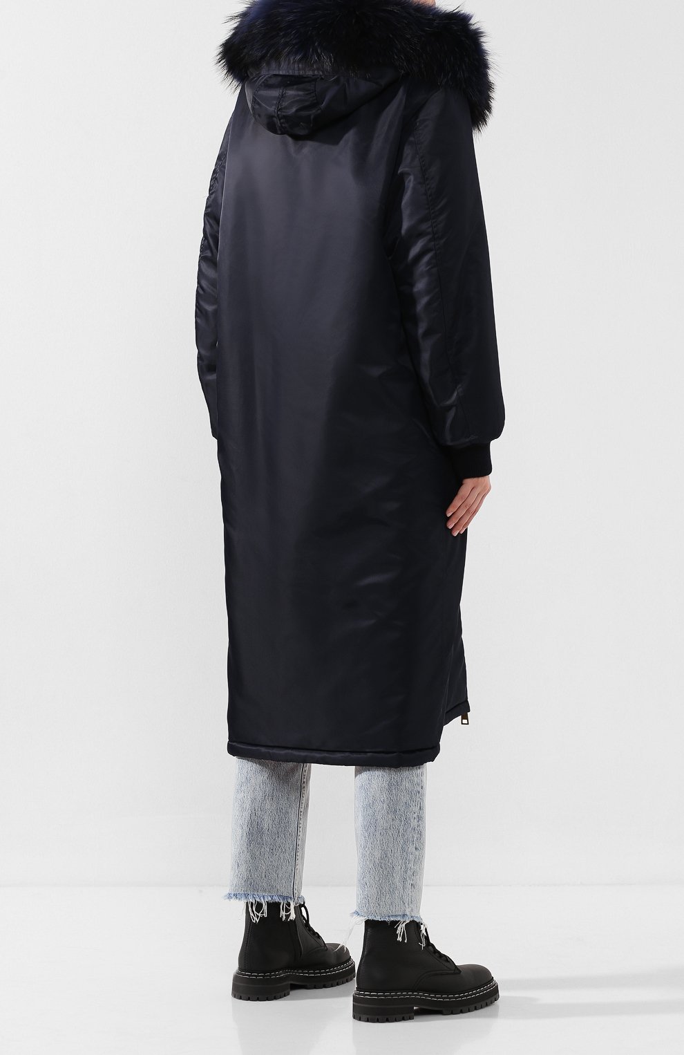Пуховик с меховой отделкой FORTE DEI MARMI COUTURE, арт. FFW19-1504, фото 4