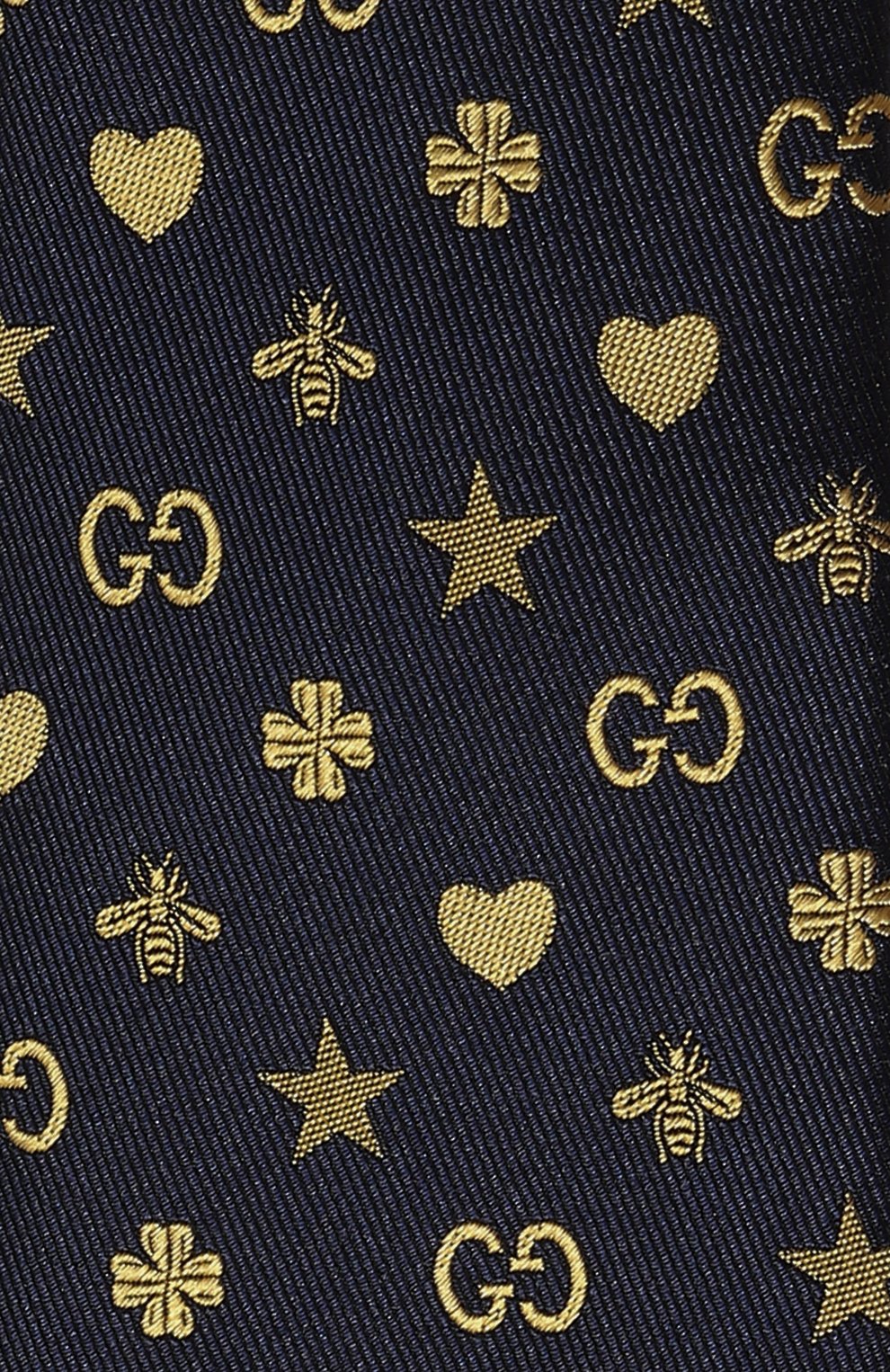 Шелковый галстук GUCCI, арт. 545834 4E017, фото 4