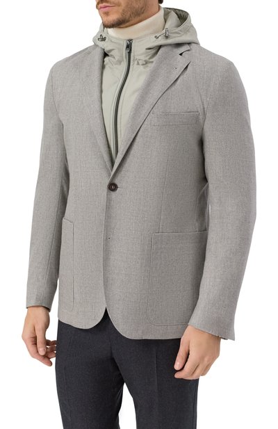 Пиджак из шерсти и кашемира CORNELIANI, арт. 266537-2618535, фото 4