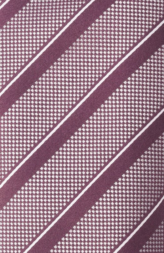 Шелковый галстук BOSS 50562057 Фиолетовый  50562057 Фото 4