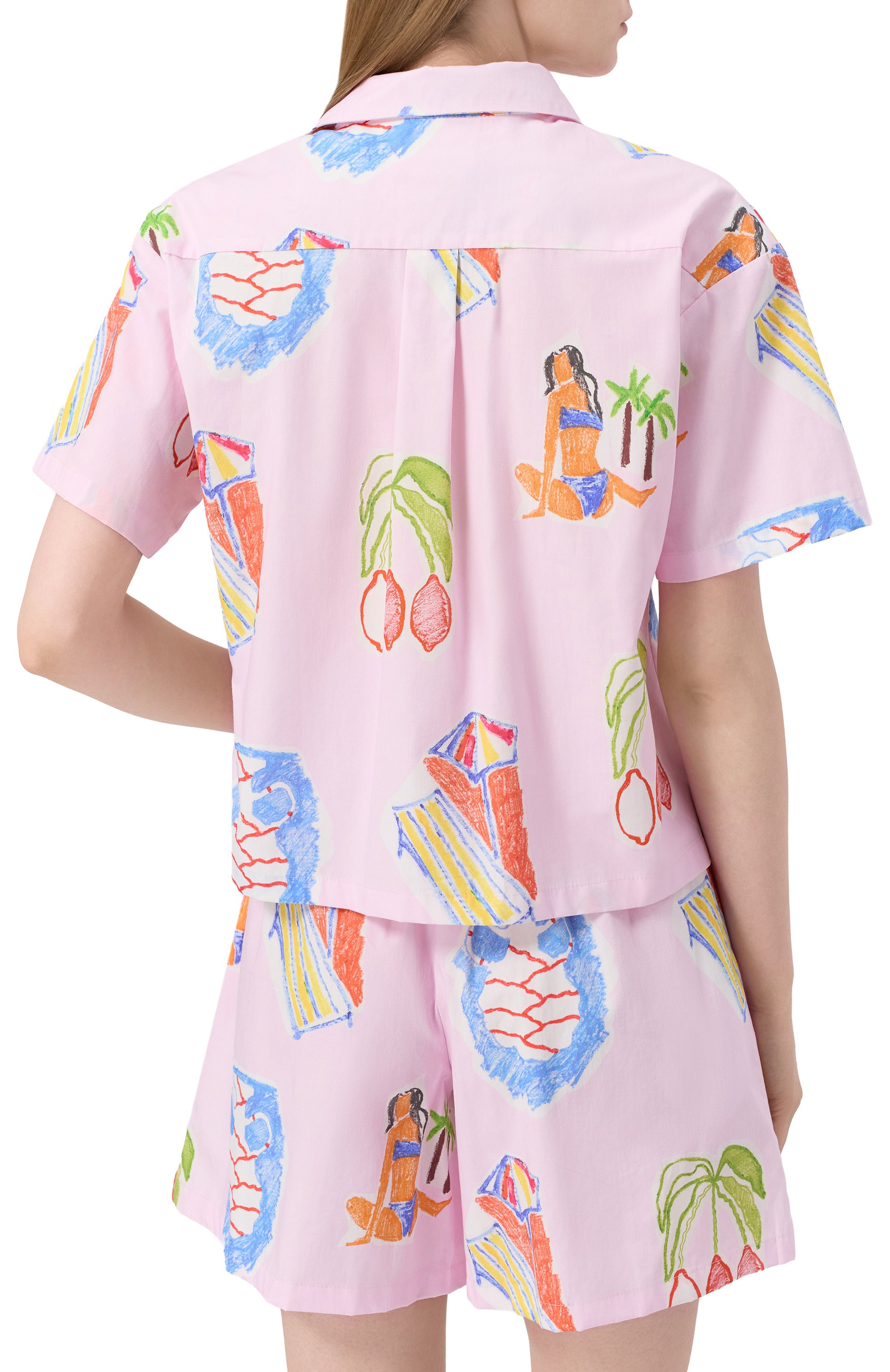 Хлопковая пижама ANY WOWZERS, арт. SFR02-AMF-PINK, фото 4