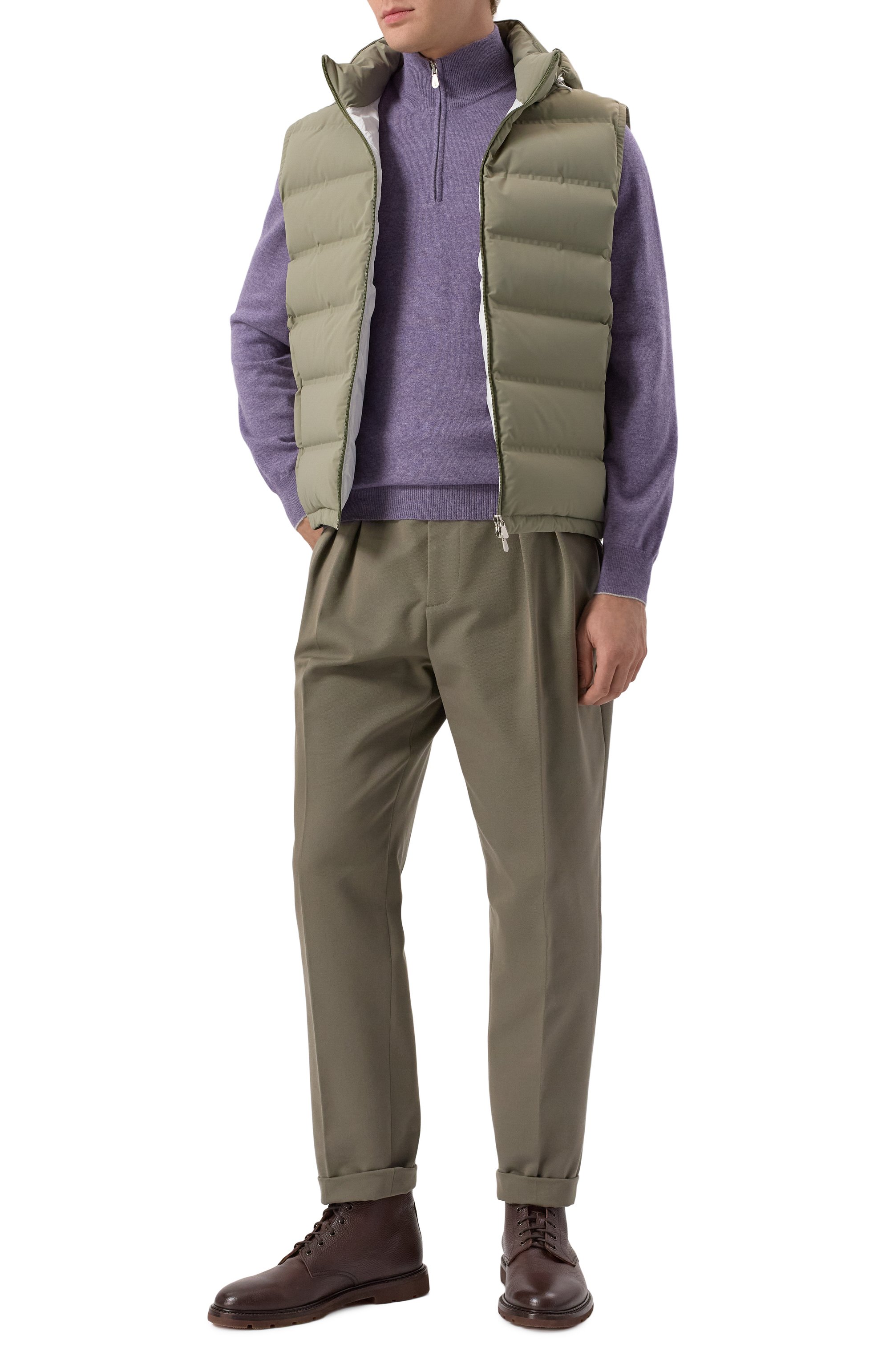 Кашемировый джемпер BRUNELLO CUCINELLI, арт. M2200124, фото 2