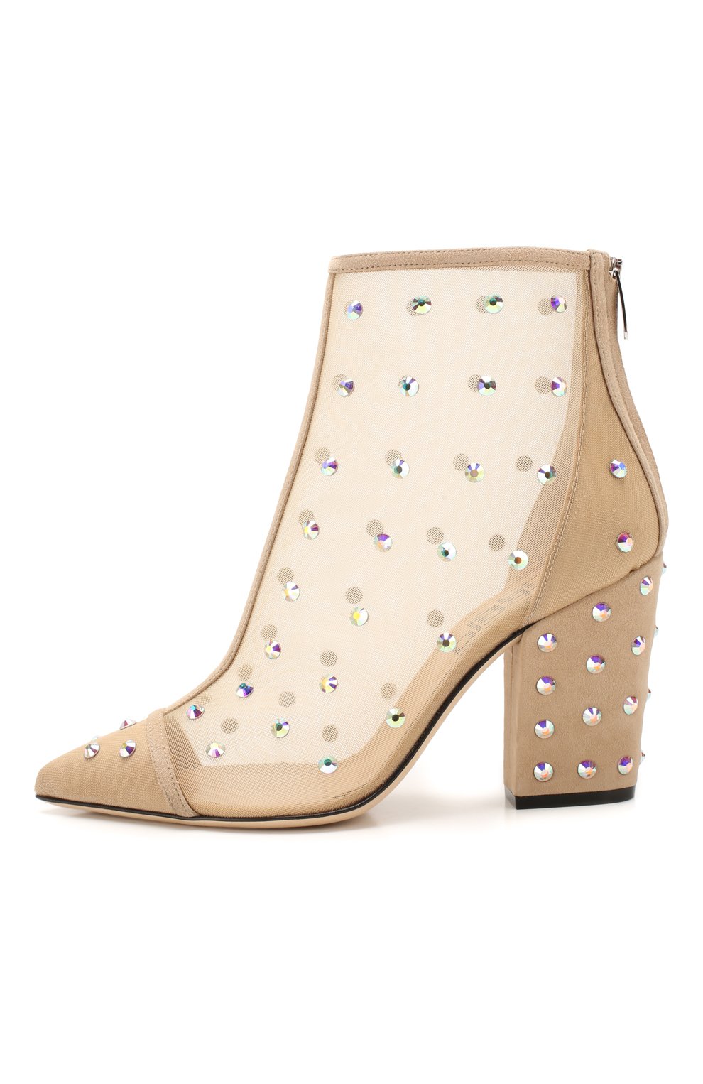 Комбинированные ботильоны SERGIO ROSSI, ар т. A90061-MAFM76, фото 3