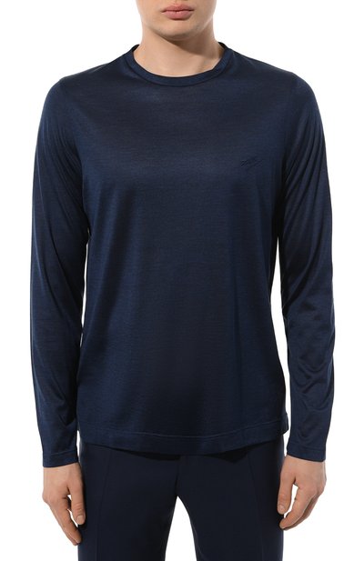 Шелковый лонгслив ZILLI, арт. TSR04AM0600VZS000, фото 3