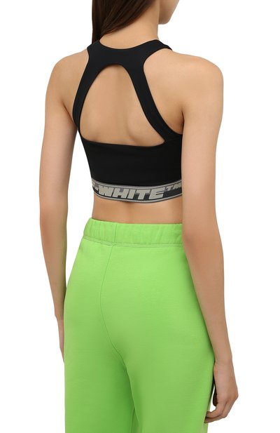 Бра-топ OFF-WHITE черного цвета по цене 27850 руб., арт. 0WV0039F21JER001, фото 4 Бра-топ OFF-WHITE, арт. 0WV0039F21JER001, фото 4