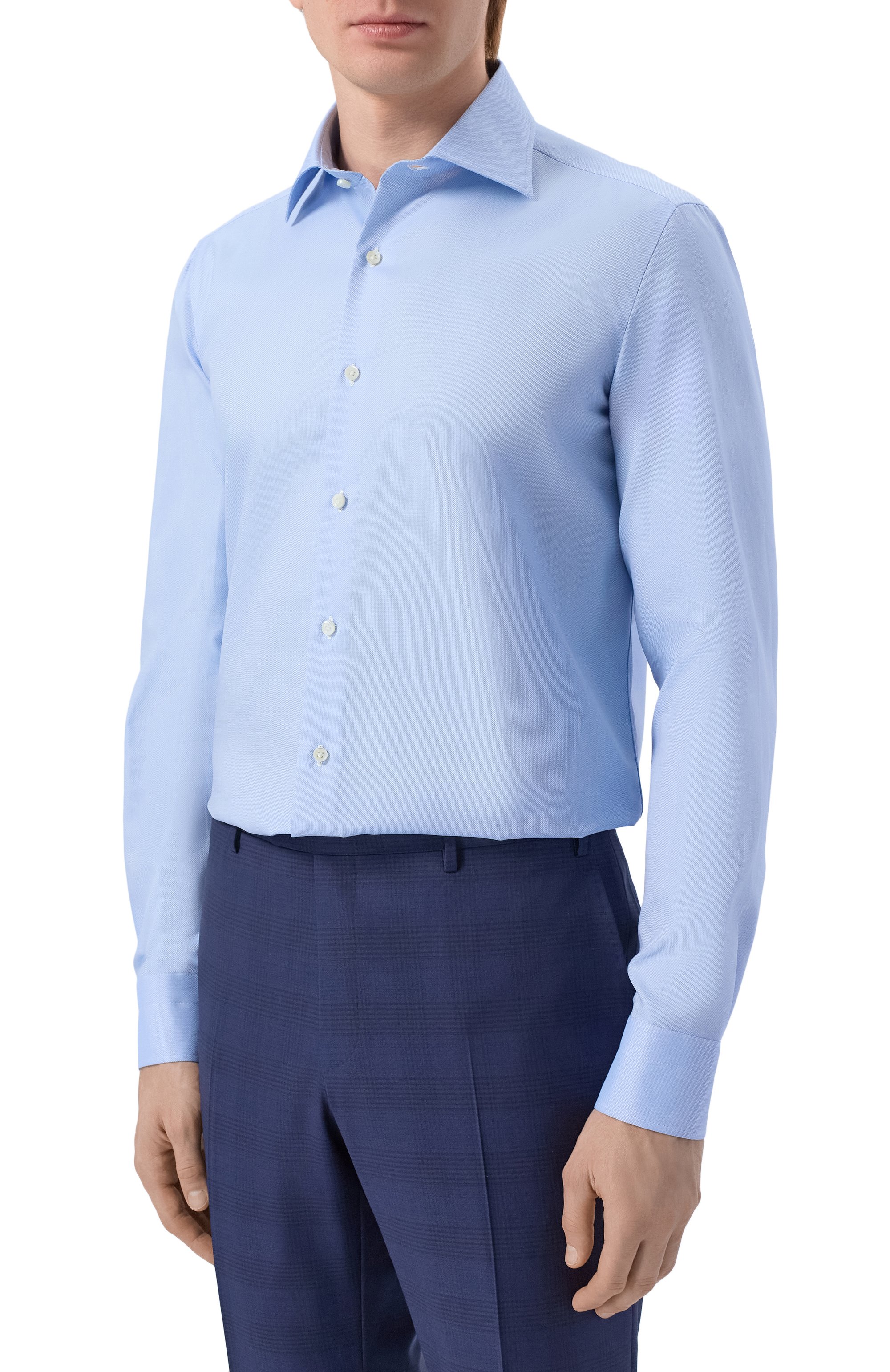 Хлопков ая сорочка LUIGI BORRELLI, арт. PS30060/LUCIAN0/ST EV1 PC, фото 3