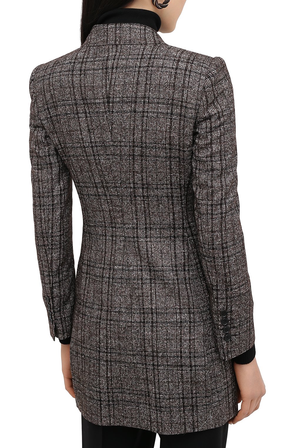 Жакет из шерсти и хлопка DOLCE & GABBANA, арт. F29HGT/FQMH2, фото 5