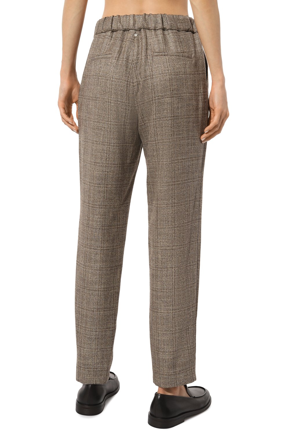 Брюки из шерсти и вискозы LORENA ANTONIAZZI, арт. A2448PA80D/4653, фото 4