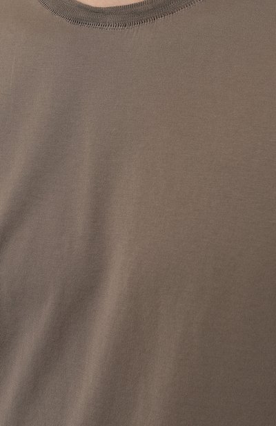 Футболка из хлопка и льна TRANSIT, арт. CFUTRT1360, фото 5