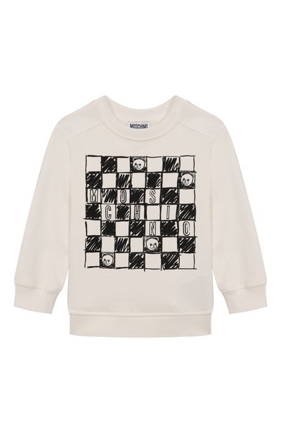 Хлопковый свитшот MOSCHINO, арт. HUF099/LCA15/4-8