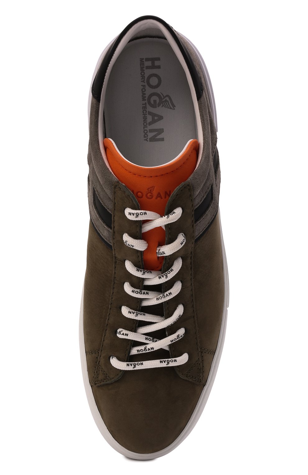 Кожаные кеды HOGAN, арт. HXM5260CW00R3G, фото 6