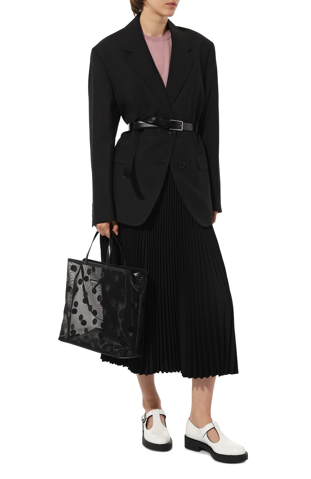 Шерстяной пуловер PRADA, арт. P24V22-J2N-F0236-162, фото 2