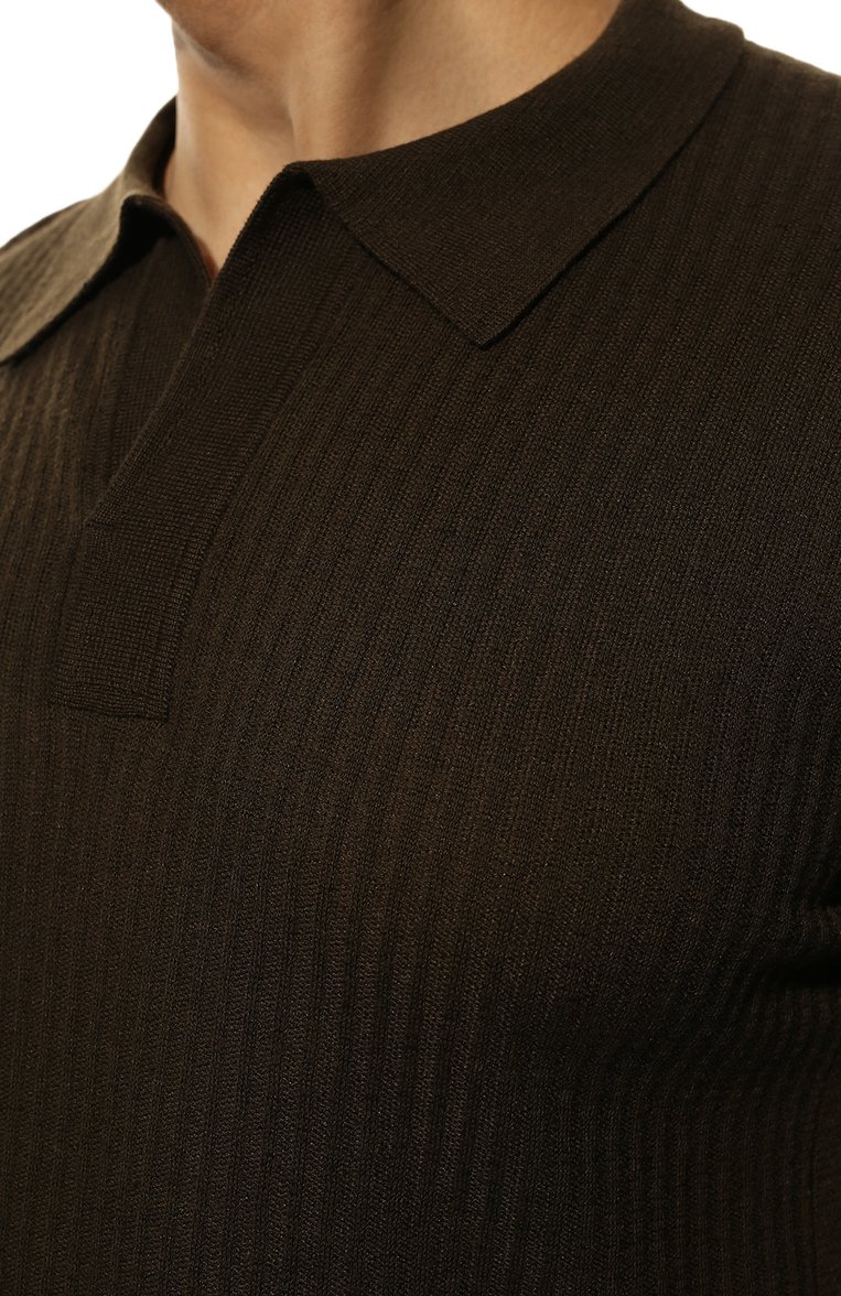 Поло из хлопка и льна BRIONI, арт. UMKC0L/P1K01, фото 1