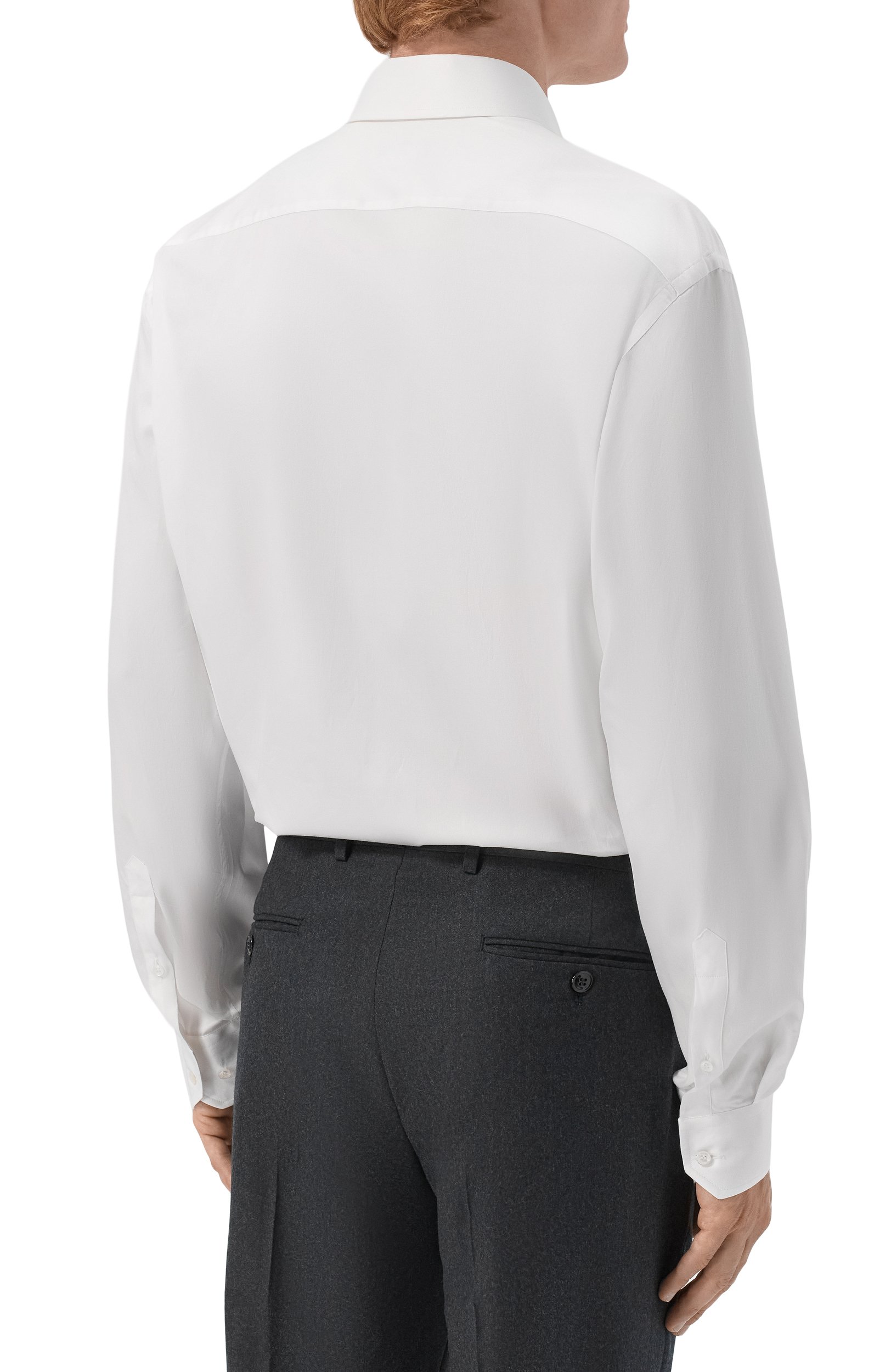 Хлопковая сорочка GIORGIO ARMANI, арт. GM000468/TE11187, фото 4