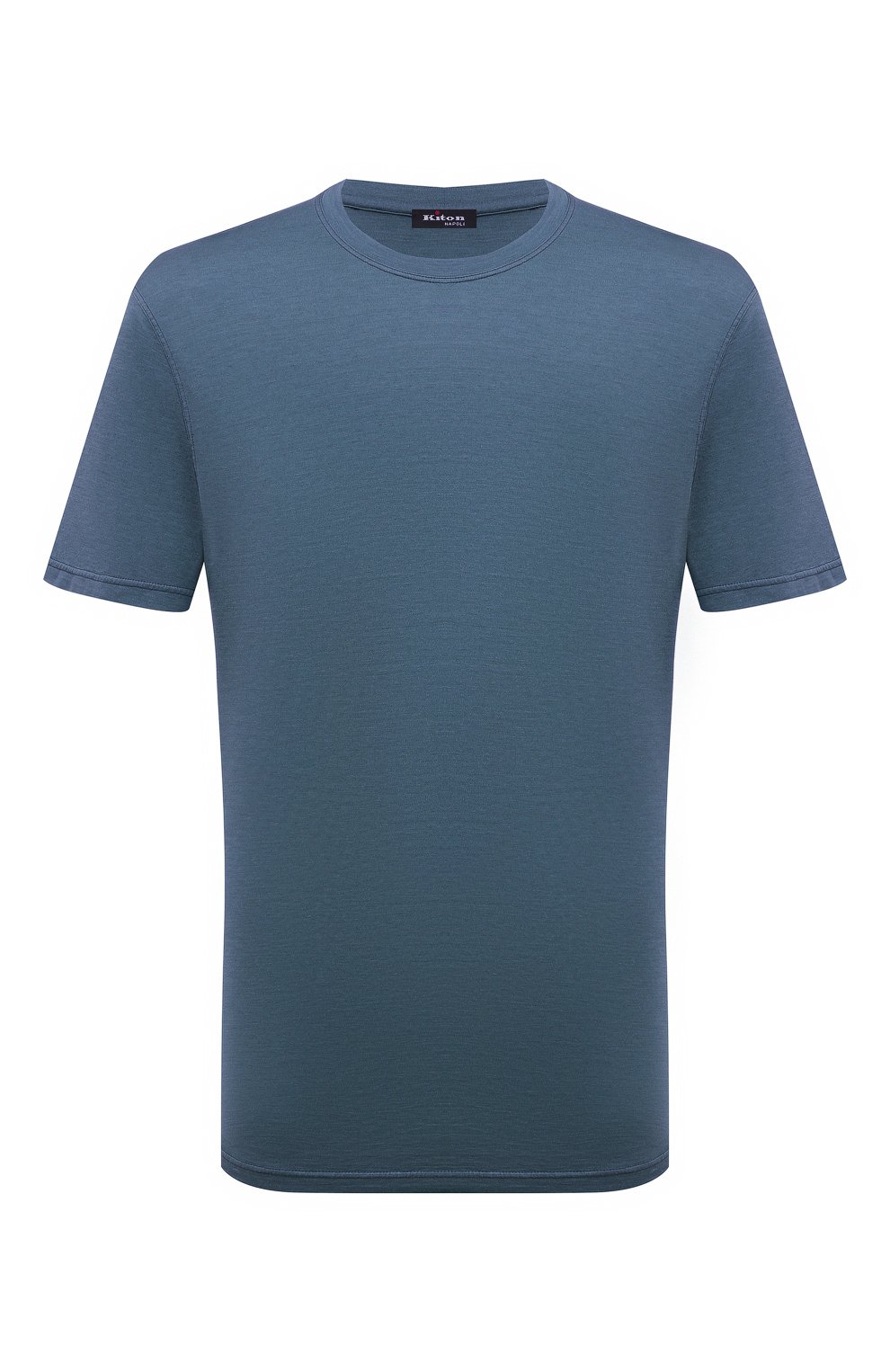 Футболка из шелка и хлопка KITON, арт. UMK0355, фото 1