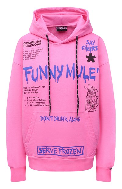 Хлопковое худи COMME DES FUCKDOWN, арт. CDFD1505, фото 1