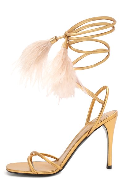 Кожаные босоножки rockstud flair VALENTINO, арт. TW0S0X92/LDJ, фото 3