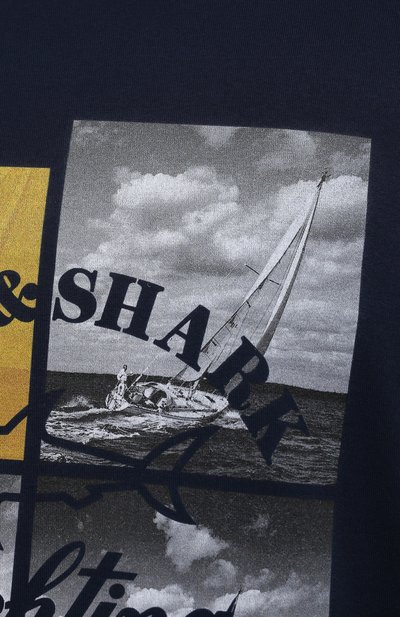 Хлопковая футболка PAUL&SHARK, арт. 11311623/C00, фото 5