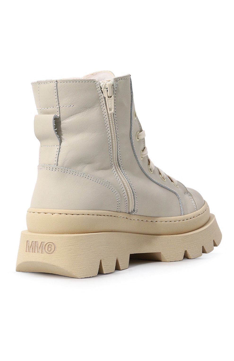 Кожаные ботинки MM6, арт. 75043/28-35, фото 3