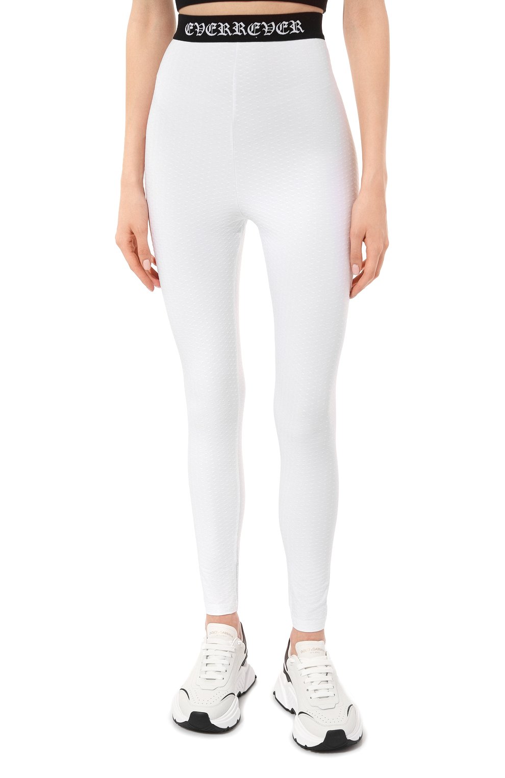Легинсы EVERREVER белого цвета по цене 5990 руб., арт. RE-LG-WH-02, фото 3 Легинсы EVERREVER, арт. RE-LG-WH-02, фото 3