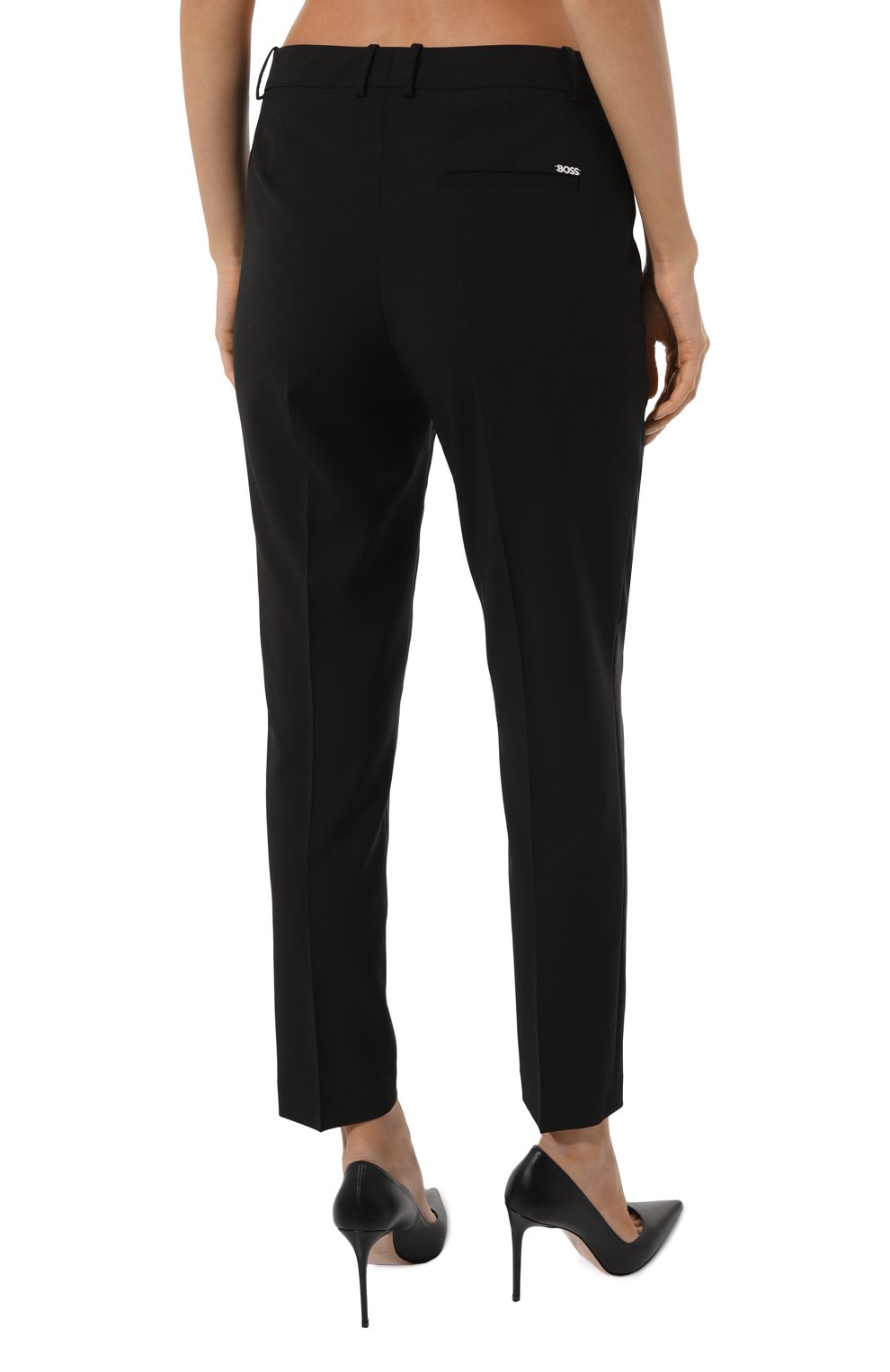 Шерстяные брюки BOSS, арт. 50490051, фото 4