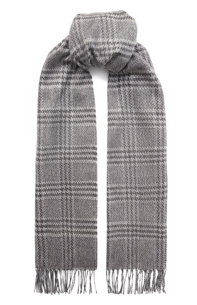 Женский шарф из шелка и кашемира KITON, арт. D54751K0511F04