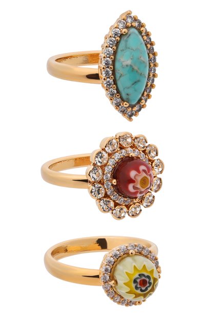 Женское ко мплект из трех колец ANTON HEUNIS, арт. MLR5.05