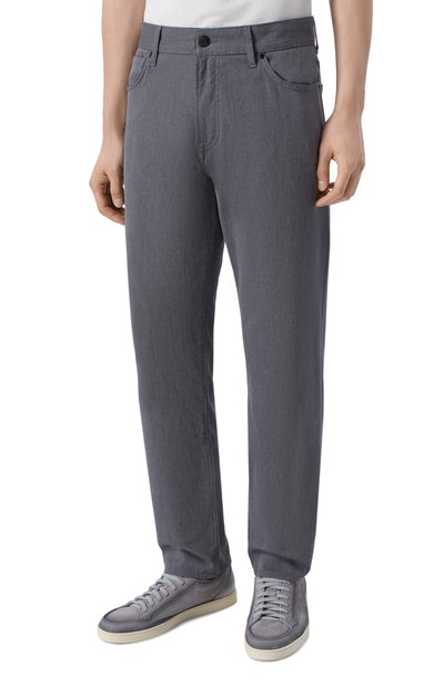 Хлопковые брюки BOSS, арт. 50553815, фото 3