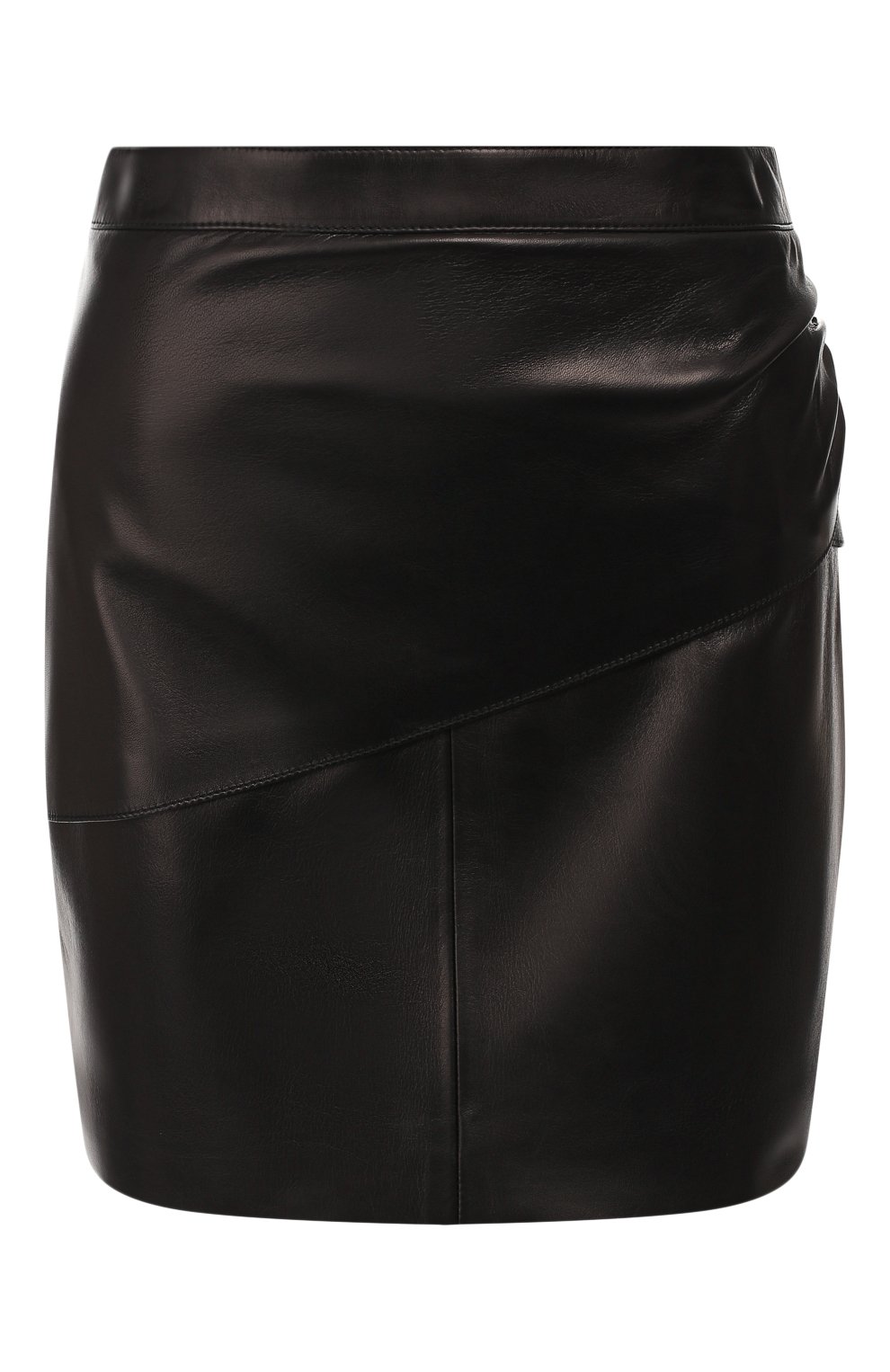 Кожаная юбка GIVENCHY черного цвета по цене 145000 руб., арт. BW407N607D, фото 1 Кожаная юбка GIVENCHY, арт. BW407N607D, фото 1