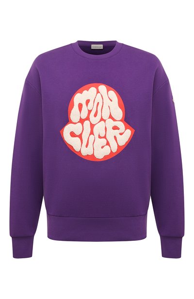 Мужской хлопковый свитшот MONCLER, арт. 8G000-45-809KR