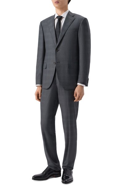 Мужские кожаные оксфорды carter SANTONI, арт. MCCG12621MC1HVVDN01