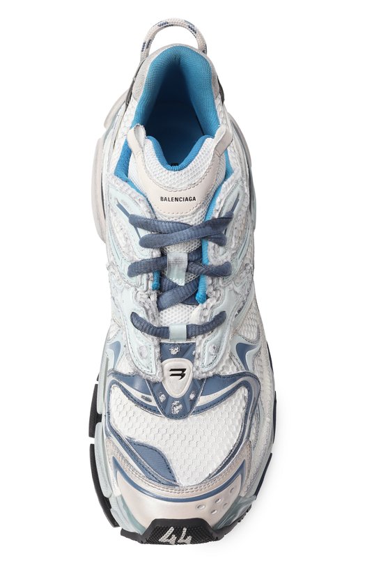 Комбинированные кроссовки Runner 2.0 Balenciaga 779066/W3RXP Голубой  779066/W3RXP Фото 6