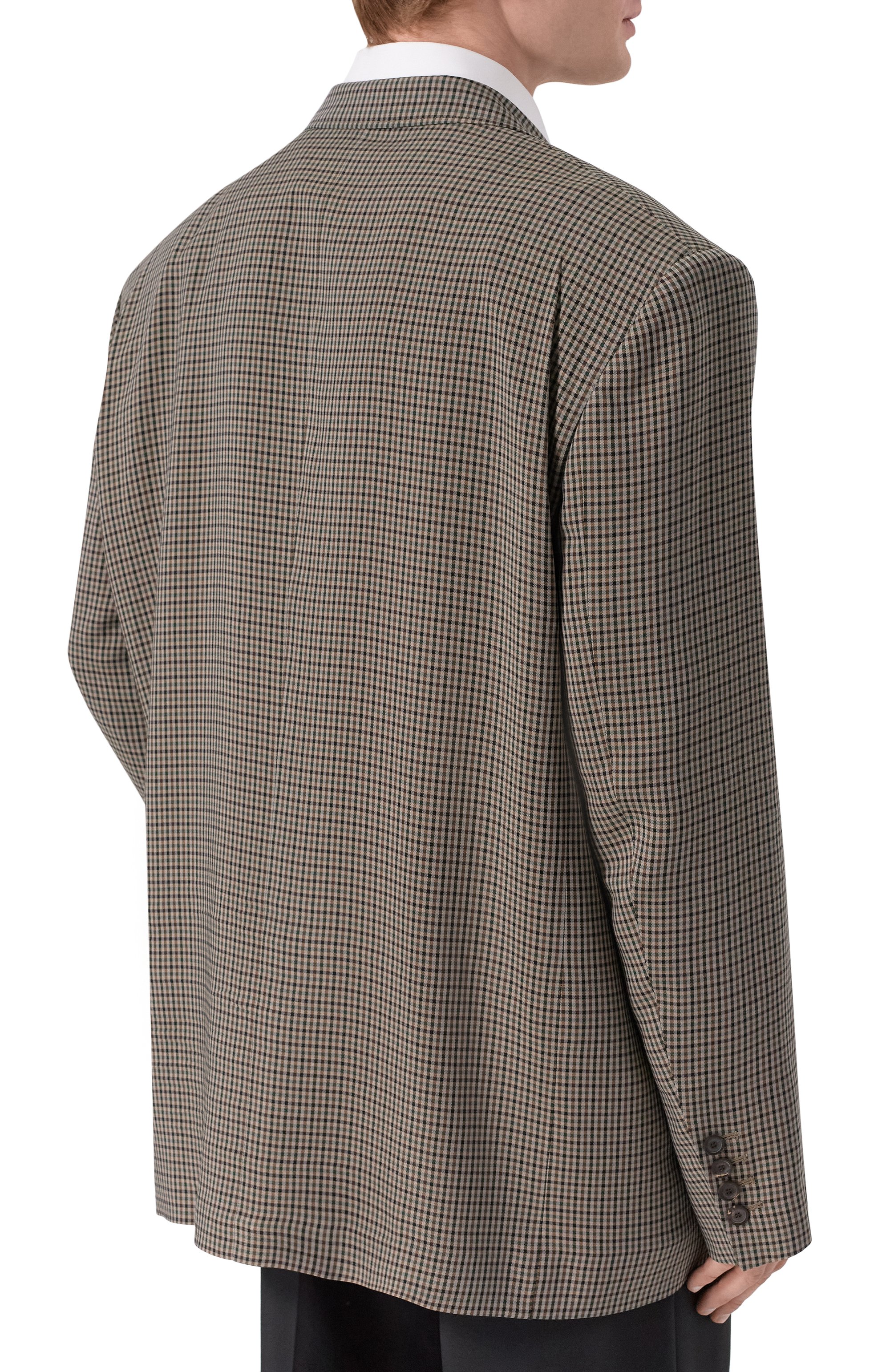 Пиджак из лиоцелла BALENCIAGA бежевого цвета по цене 325500 руб., арт. 850763/TT038, фото 4 Пиджак из лиоцелла BALENCIAGA, арт. 850763/TT038, фото 4