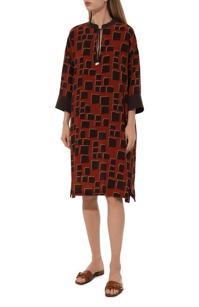 Шелковая туника WEEKEND MAX MARA, арт. CLASSE 241622102, фото 3