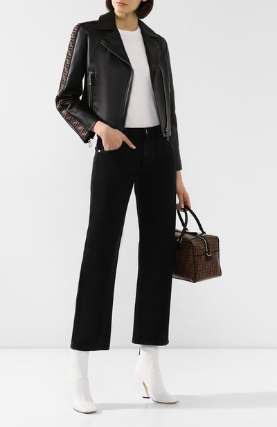 Кожаная куртка FENDI, арт. FPJ706 NBA, фото 2