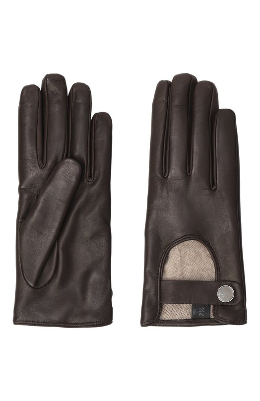 Кожаные перчатки Kiton D60906K0533F09 Коричневый  D60906K0533F09 Фото 2