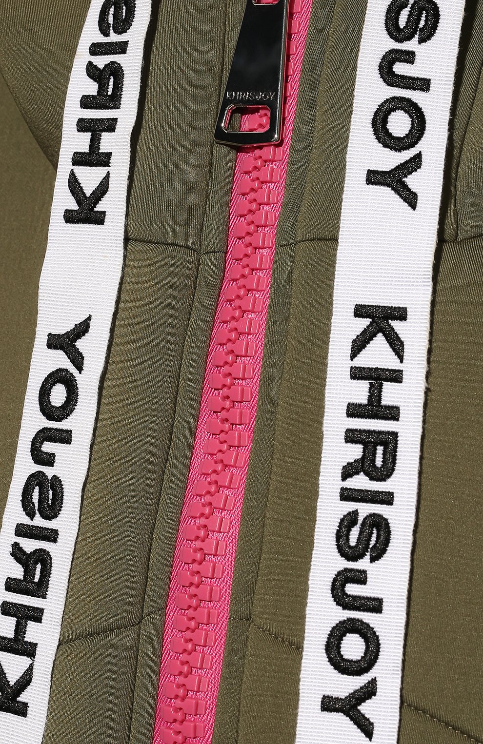 Куртка KHRISJOY хаки цвета по цене 117000 руб., арт. DSW011/NE0, фото 5 Куртка KHRISJOY, арт. DSW011/NE0, фото 5