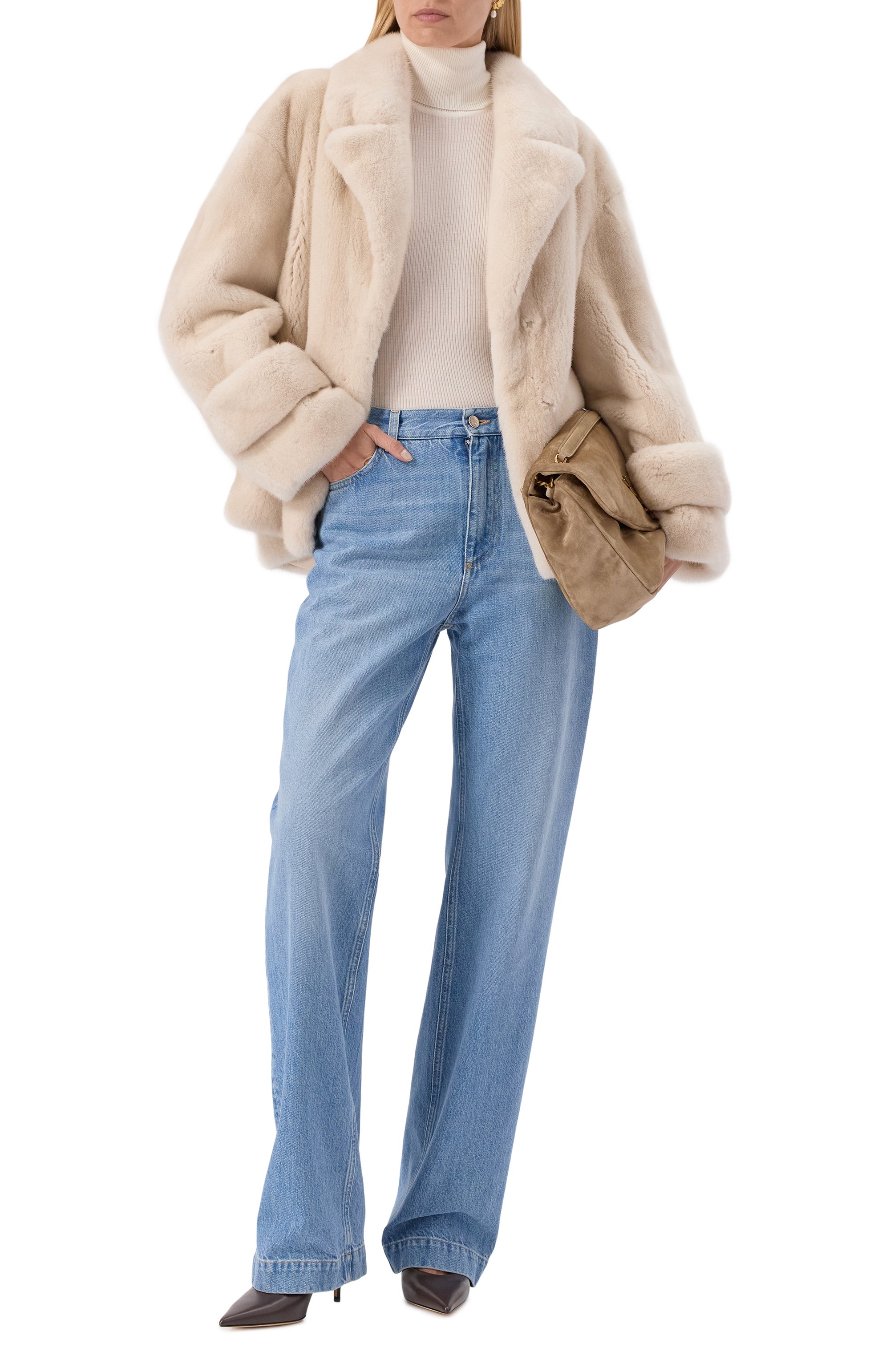 Шуба из норки VICTORIA KUSENKOVA, арт. 761208512571, фото 2