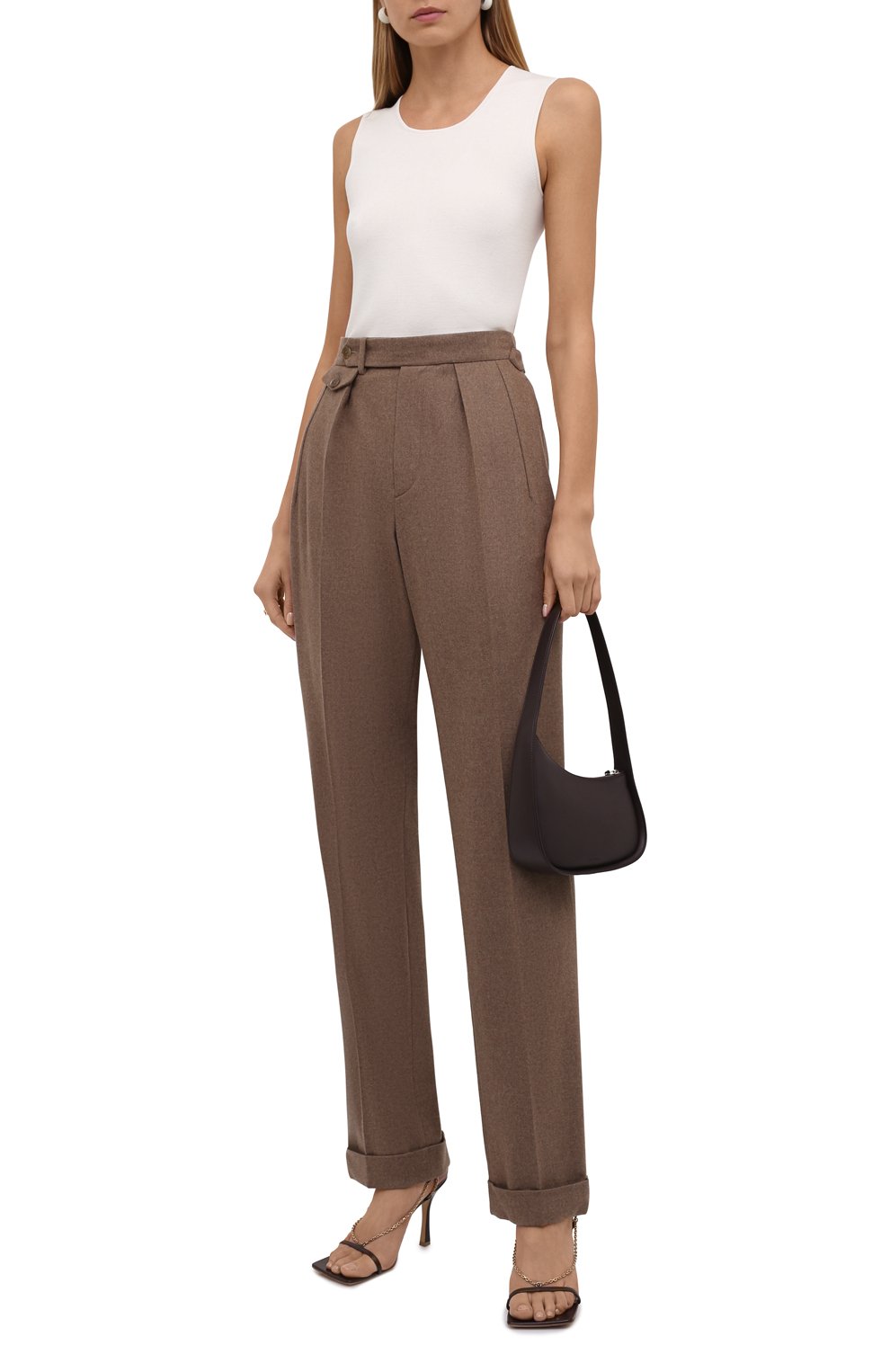 Шерстяные брюки RALPH LAUREN, арт. 290858122, фото 2