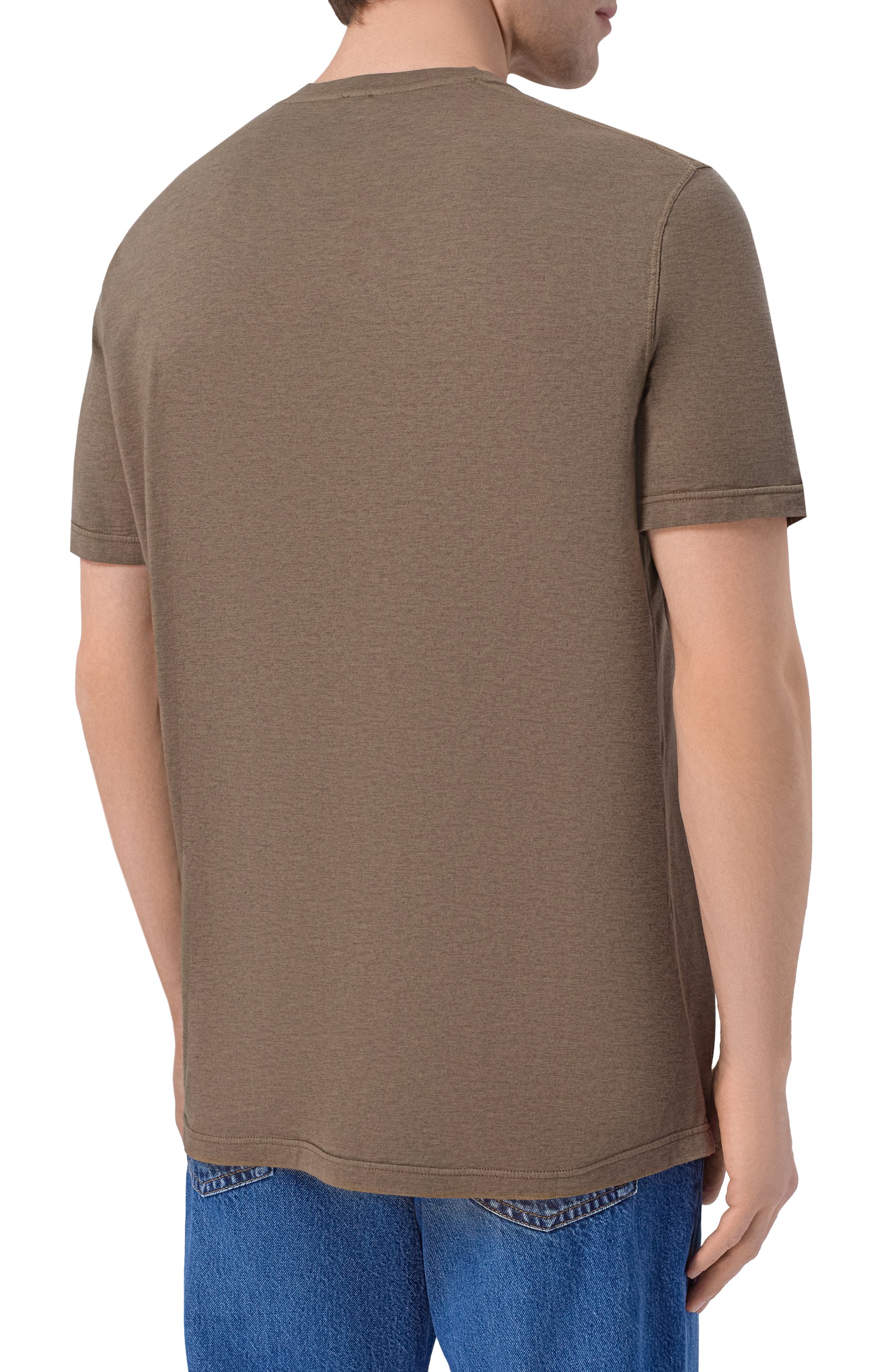 Футболка из хлопка и кашемира KITON, арт. UMK0872, фото 4