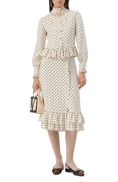 Юбка из вискозы VALENTINO, арт. 6B0RADC1/98S, фото 2