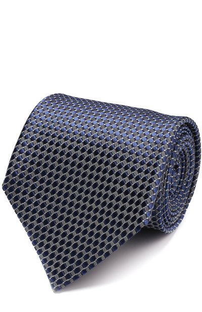 Мужской шелковый галстук с узором ZEGNA, арт. Z9D661XW