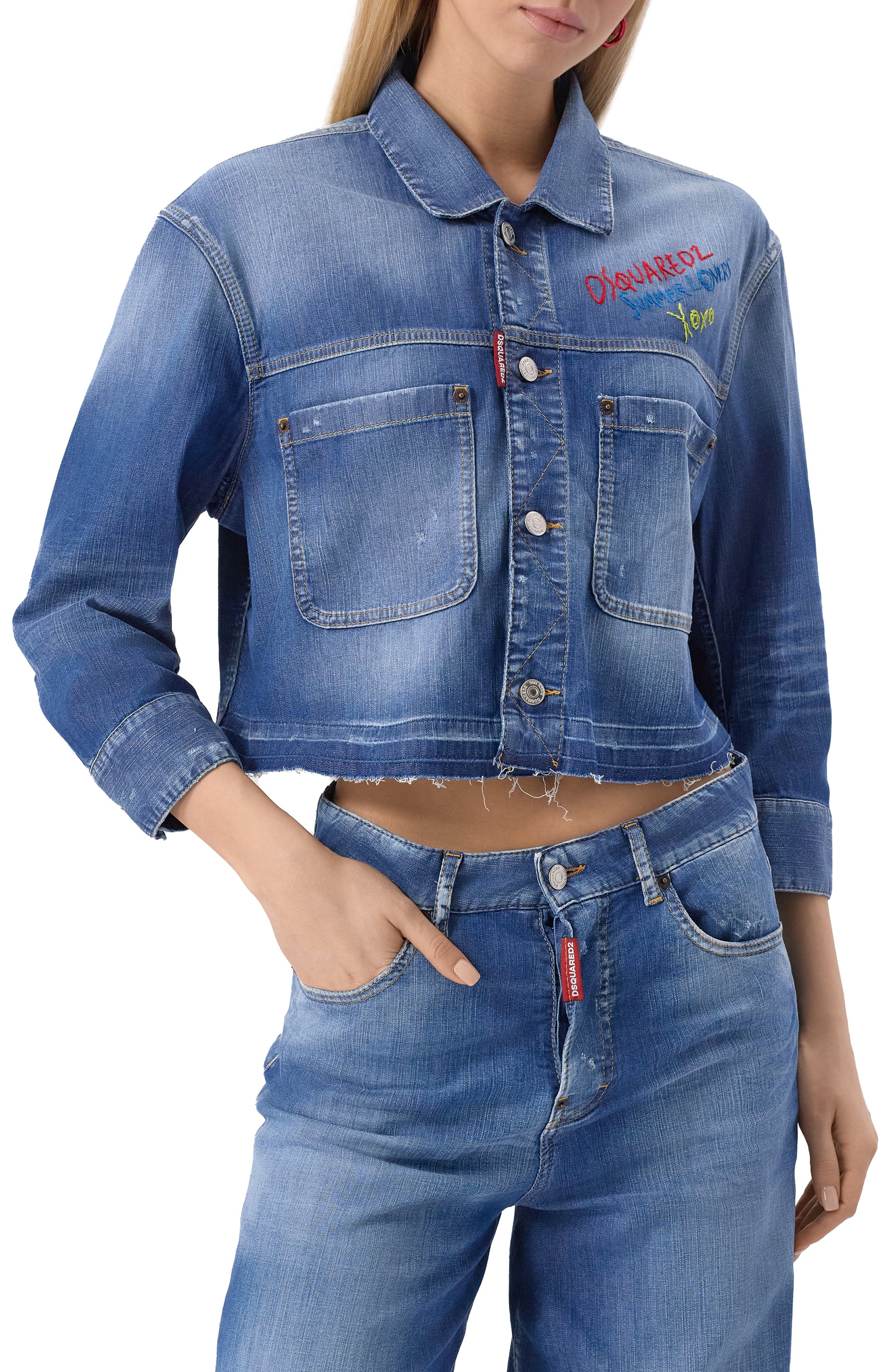 Джинсовая куртка DSQUARED2, арт. S73AM0359/S30341, фото 3