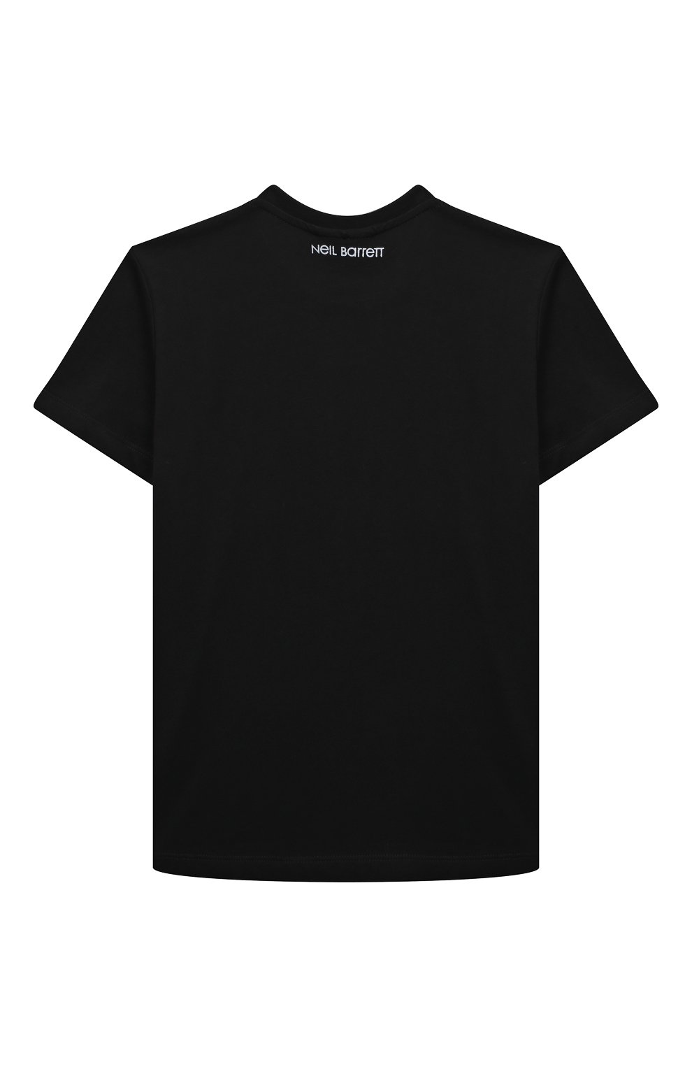 Хлопковая футболка NEIL BARRETT KIDS, арт. 032281, фото 2