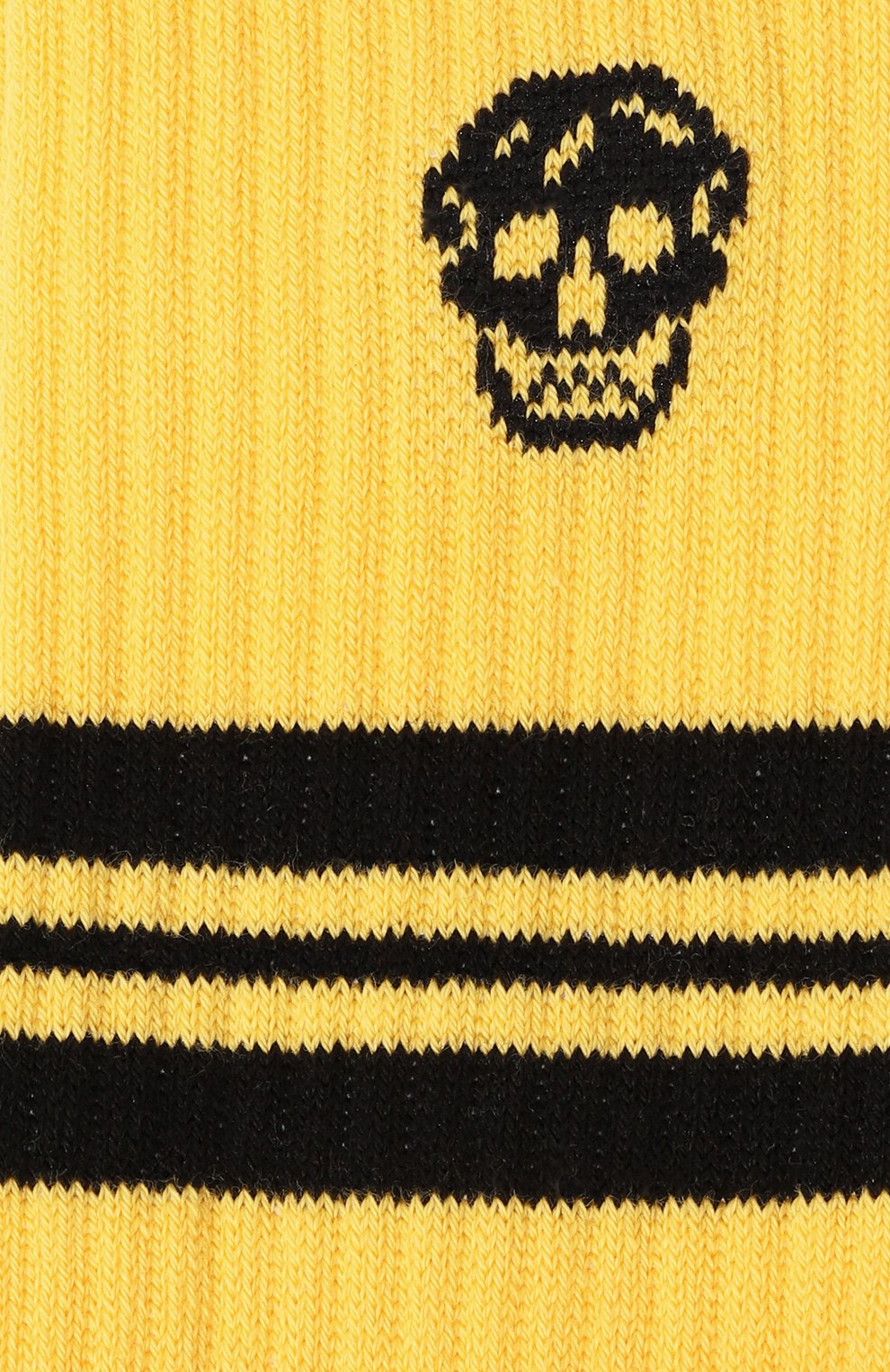 Хлопковые носки ALEXANDER MCQUEEN, арт. 573458 4C05Q, фото 2