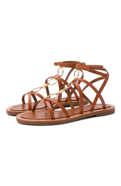 Женские кожаные сандалии lympia CELINE, арт. 364163767C